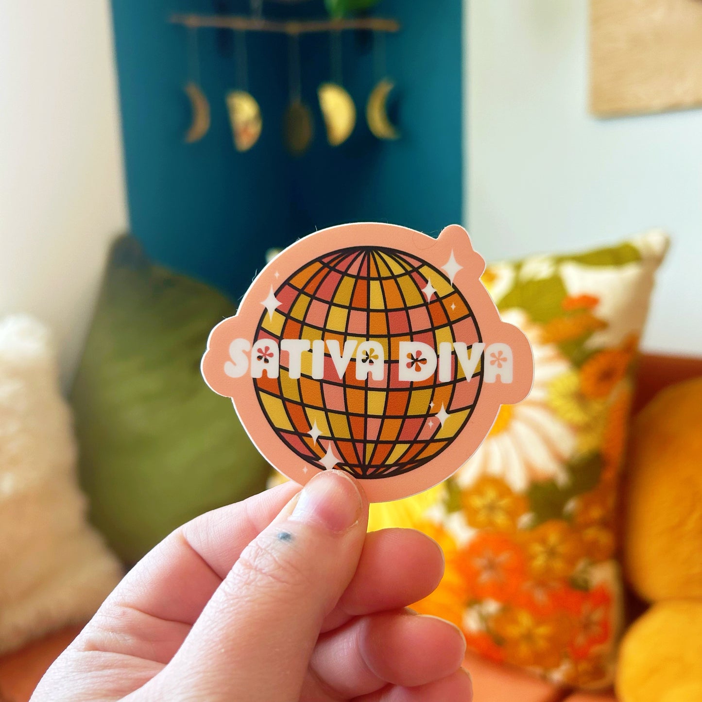 Sticker Sativa Diva