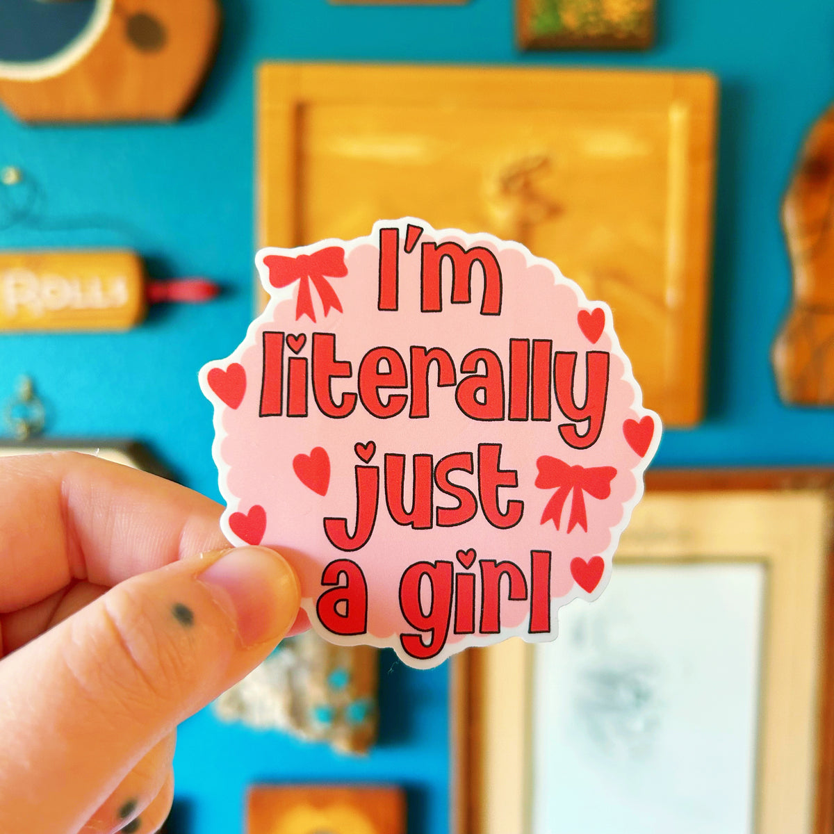 Sticker Just a Girl