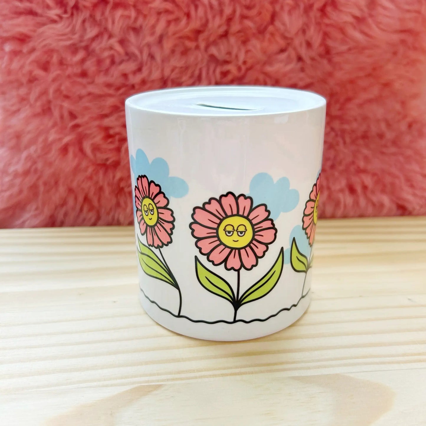Piggy Bank Flowers