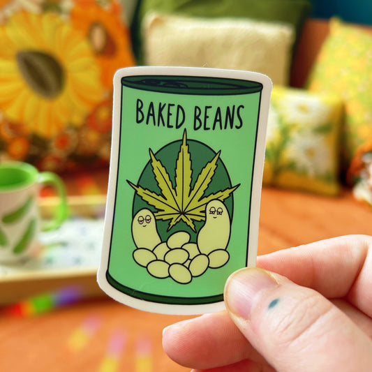 Sticker Baked Beans