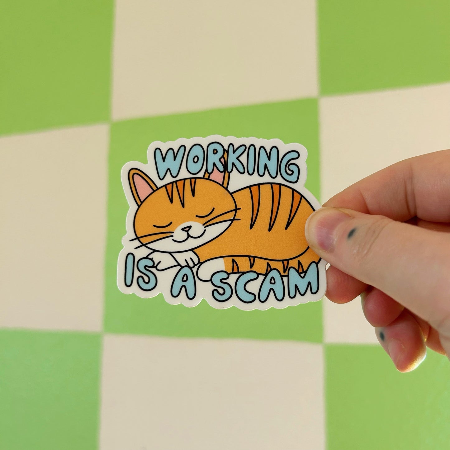 Sticker Working is a Scam