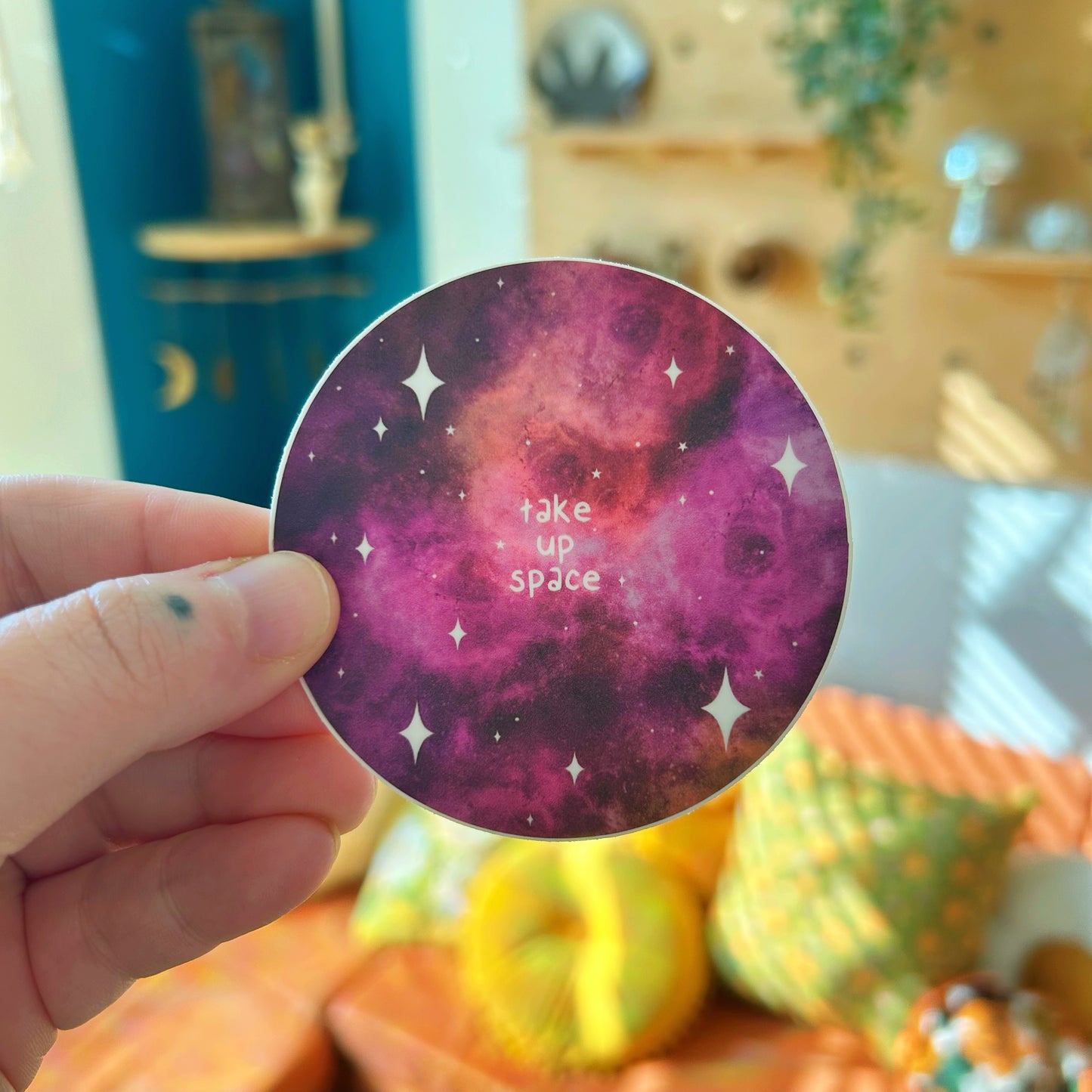 Sticker Take Up Space