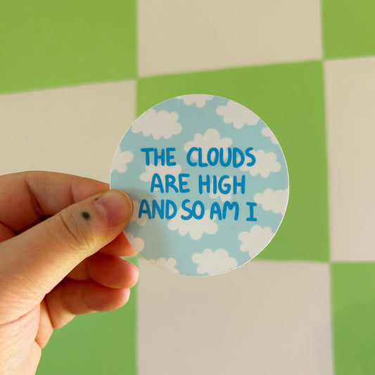 Sticker Clouds are High