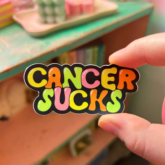 Sticker Cancer Sucks