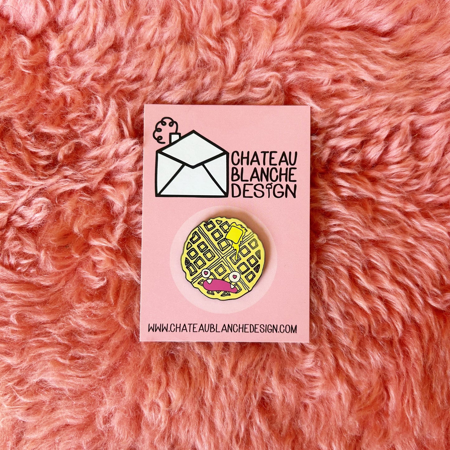 Enamel Pin Waffle