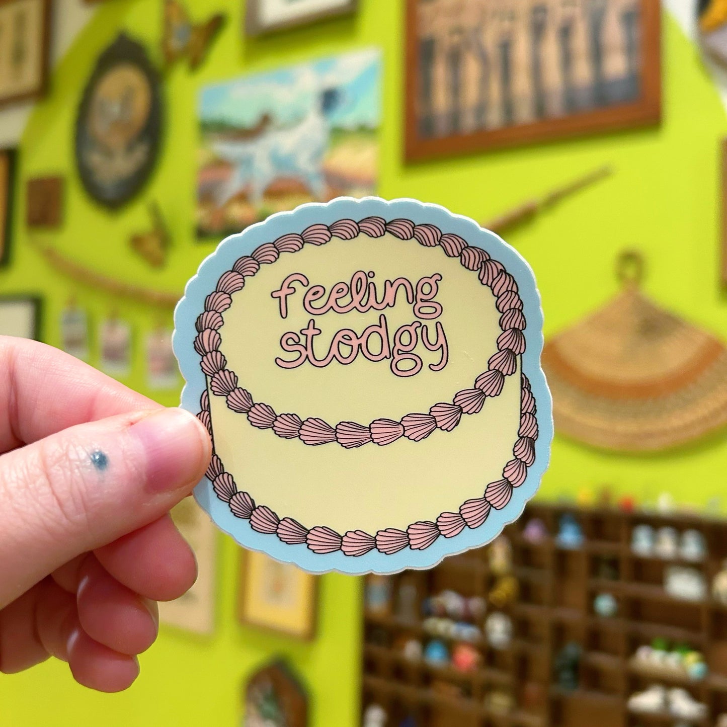Sticker Feeling Stodgy