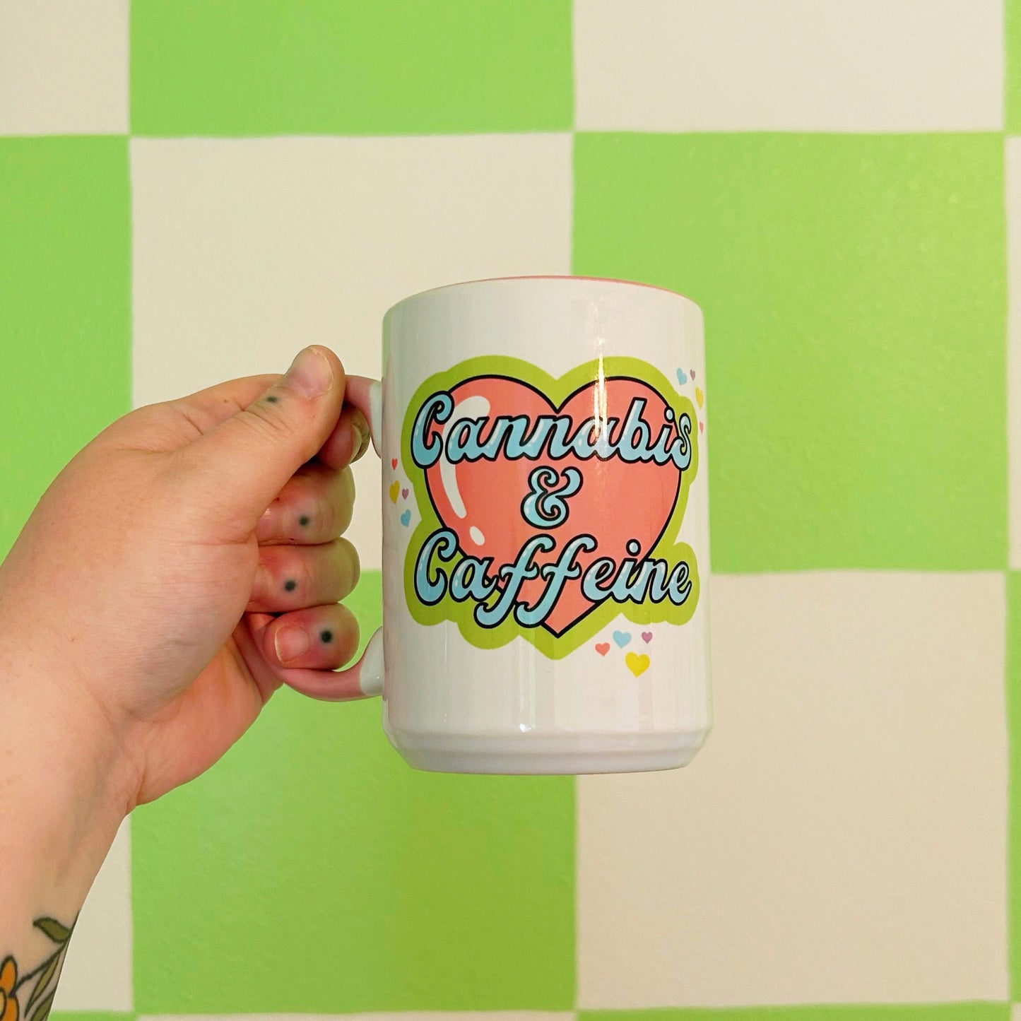 Coffee Mug Cannabis & Caffeine