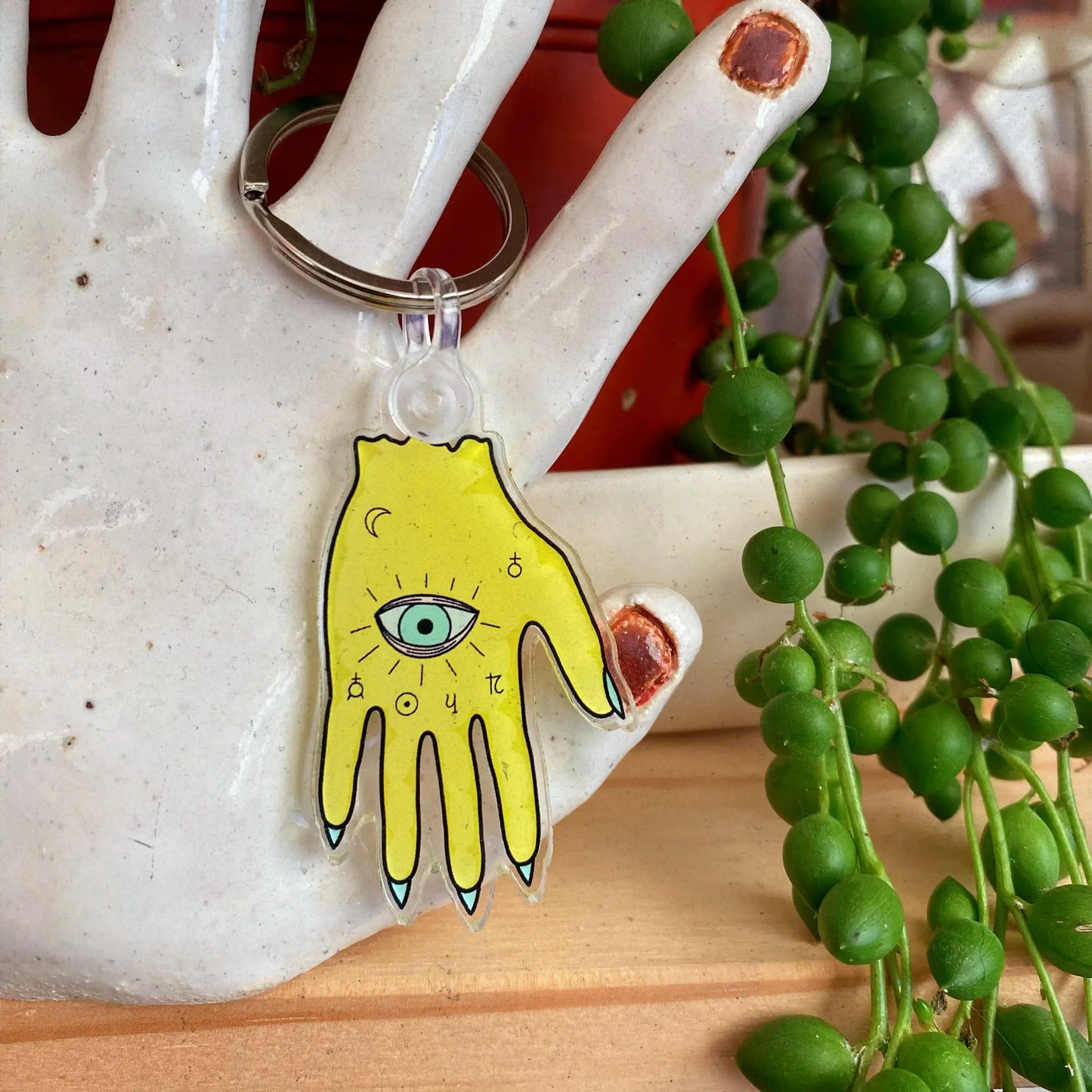 Keychain Witchy Hand