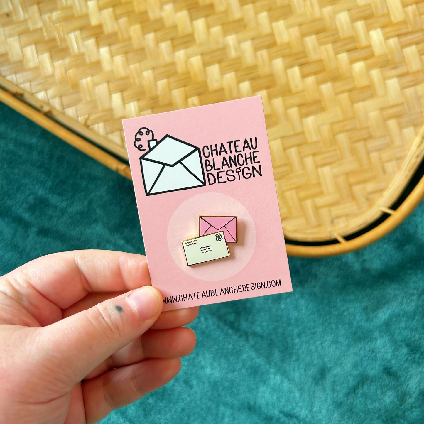 Enamel Pin Letter