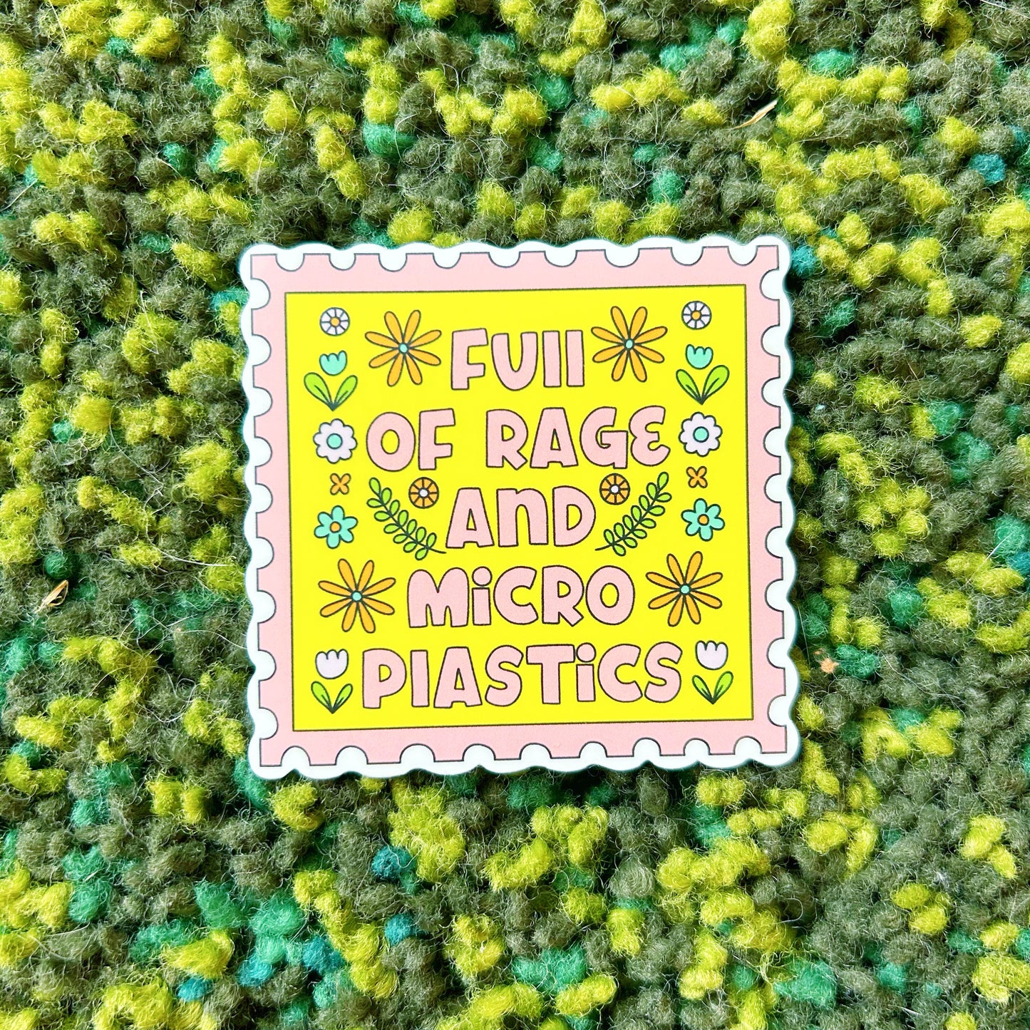 Sticker Rage & Microplastics
