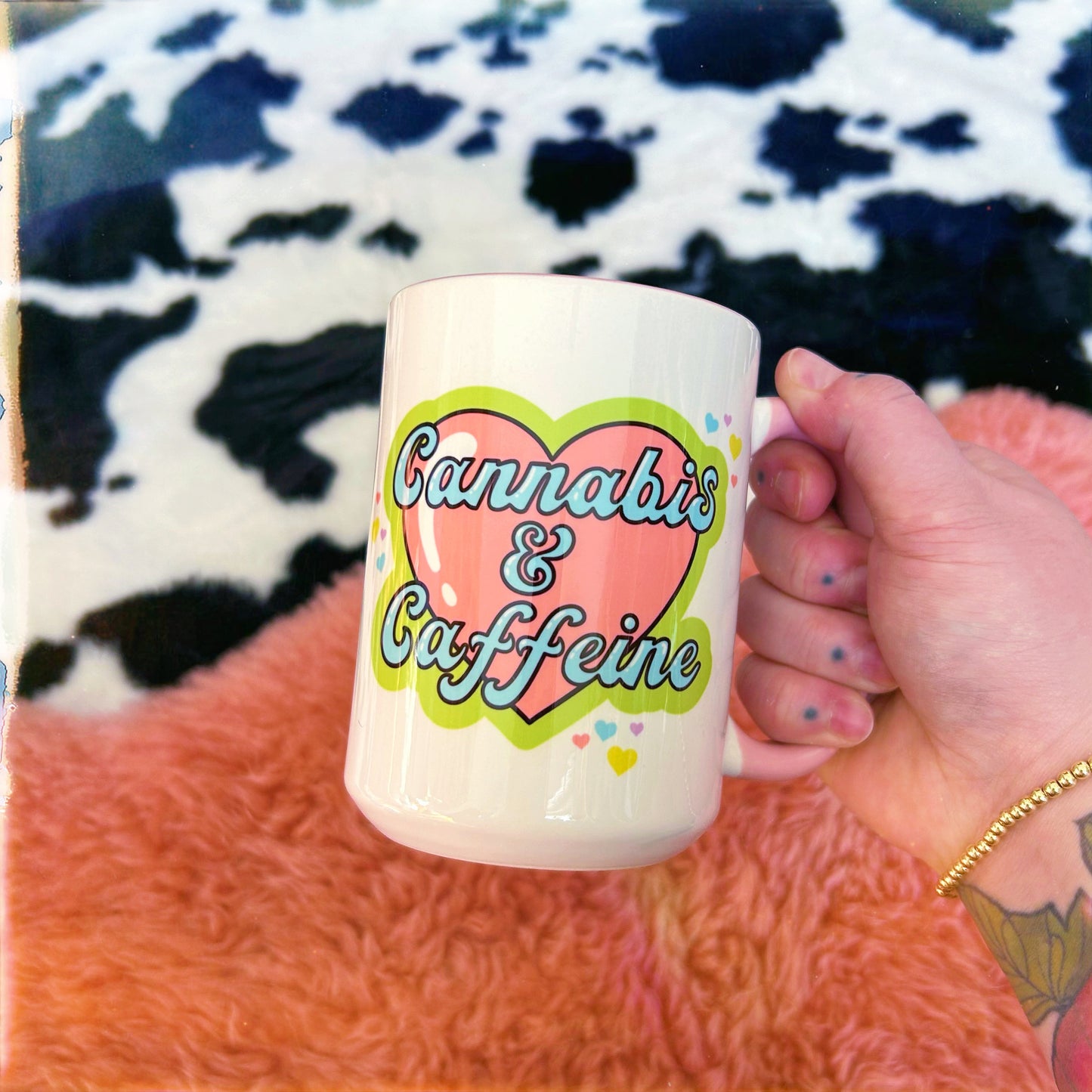 Coffee Mug Cannabis & Caffeine