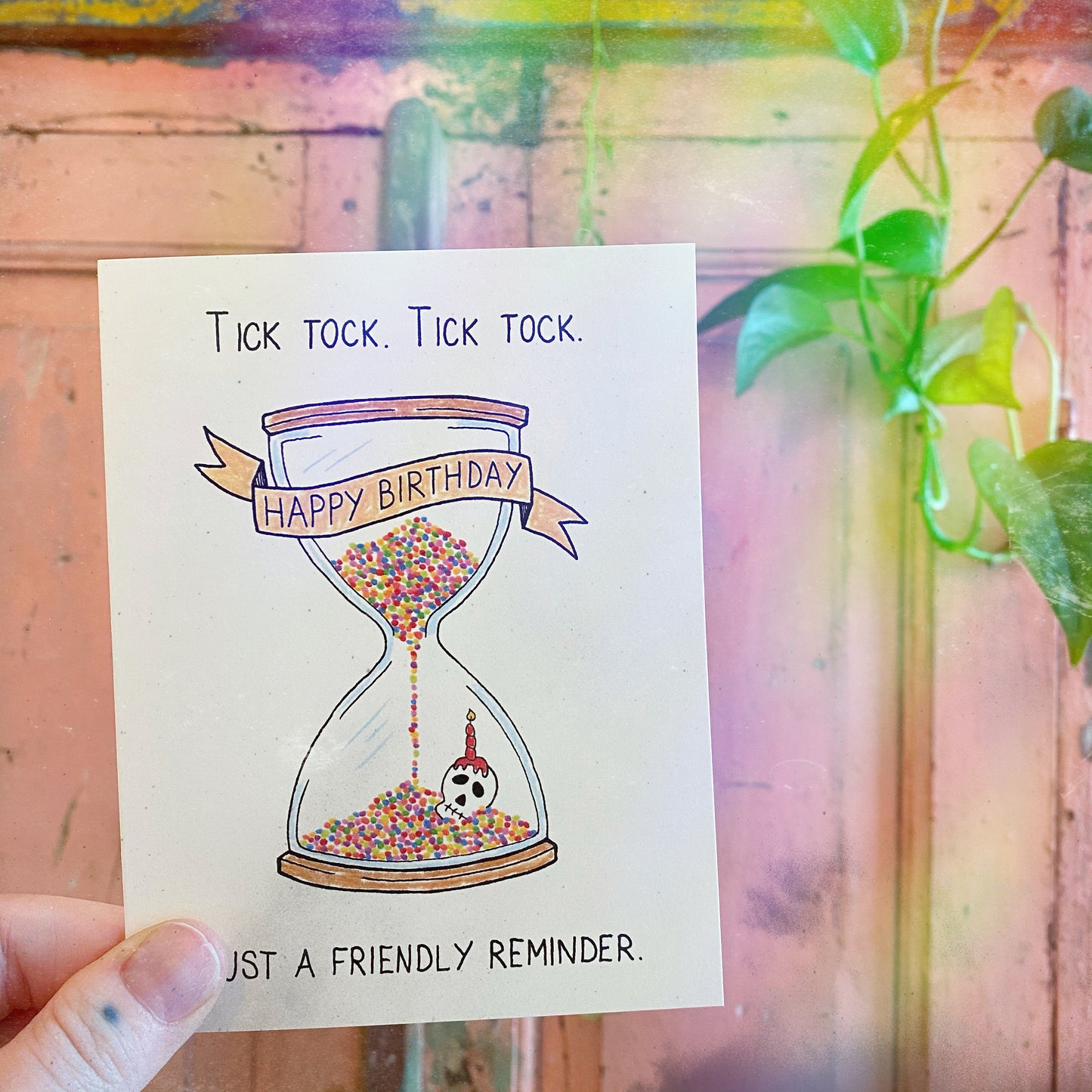 Birthday Tick Tock Card