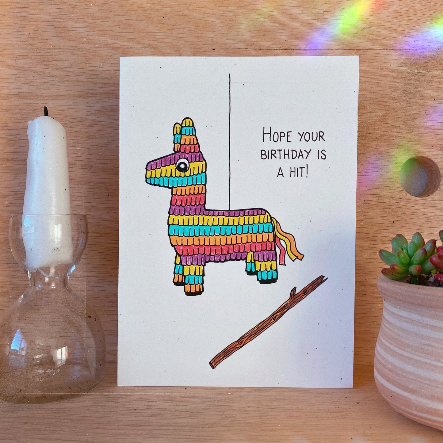 Birthday Piñata Card