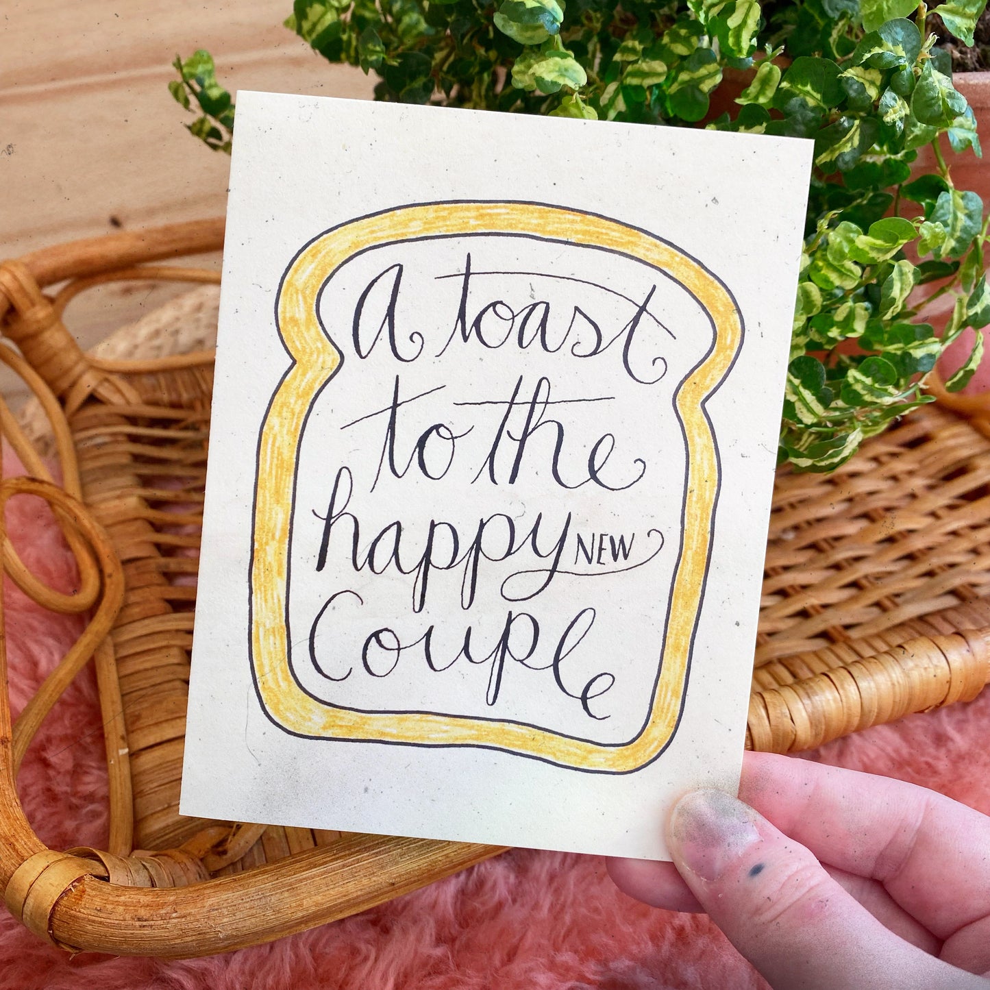 Wedding Toast Card