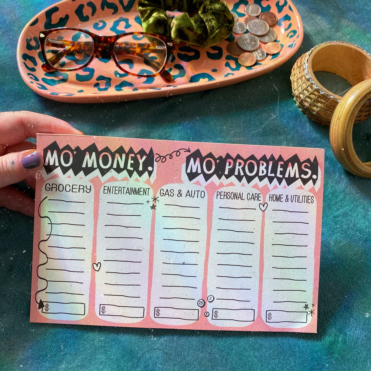 Notepad Mo’ Money Mo’ Problems