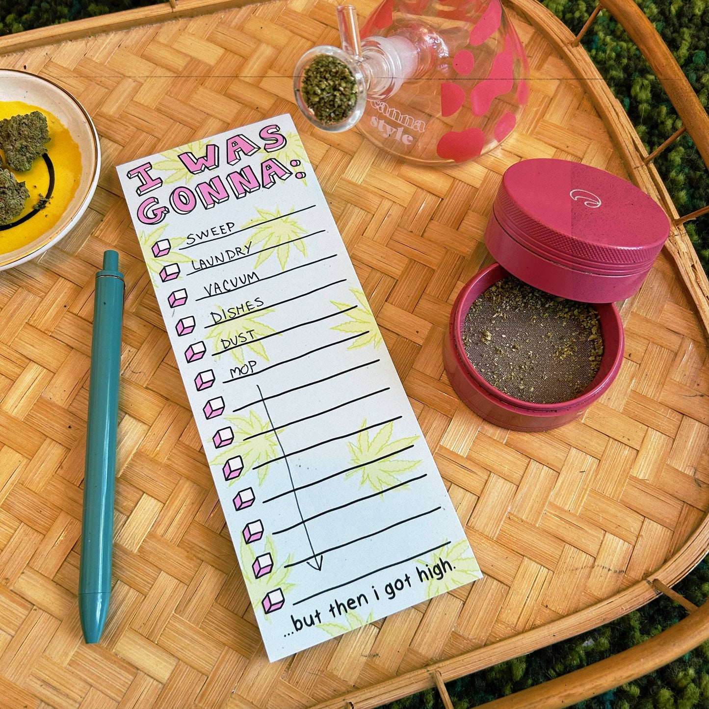 Notepad But Then I Got High