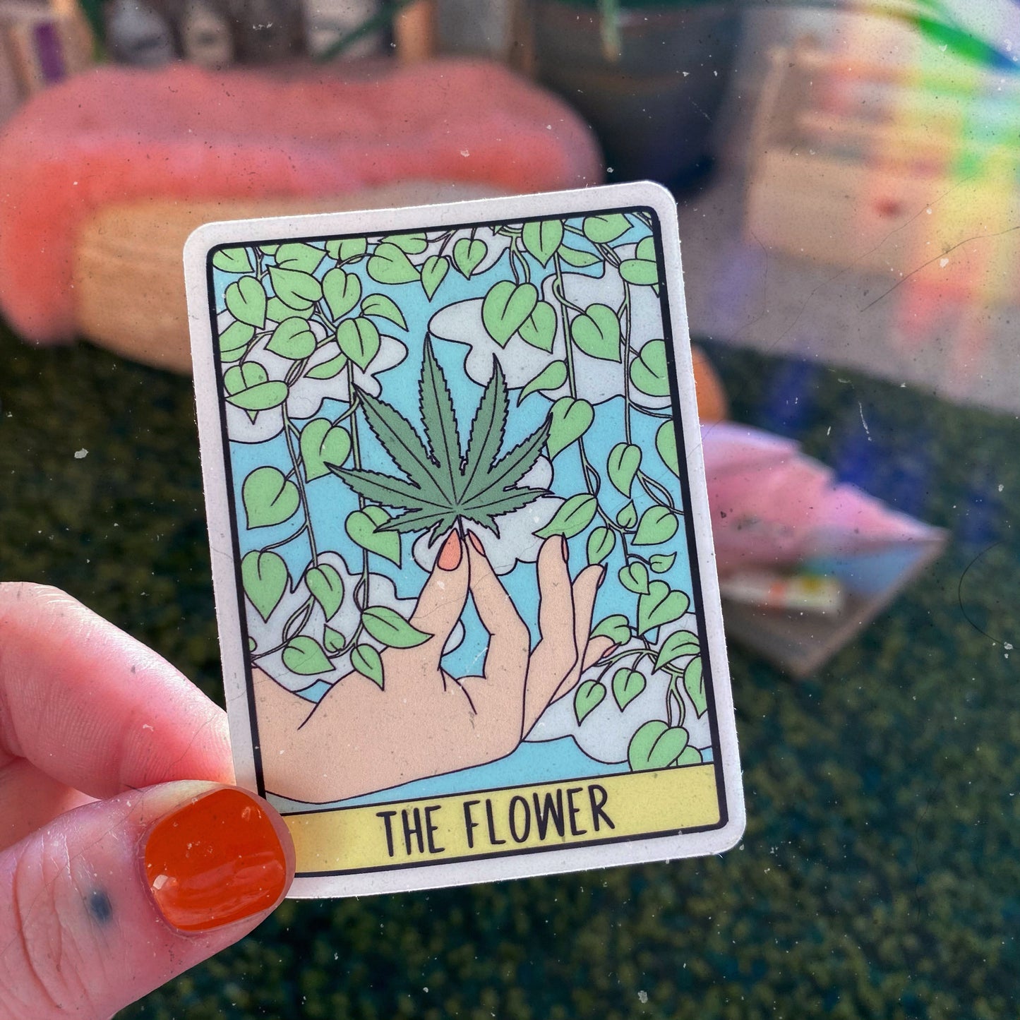 Sticker Tarot Flower