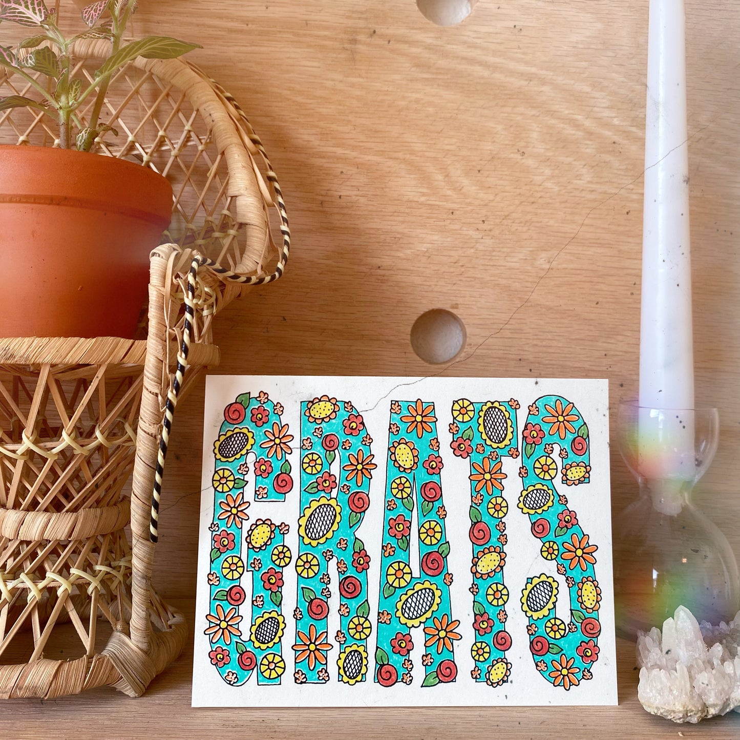 Congratulations Grats Card