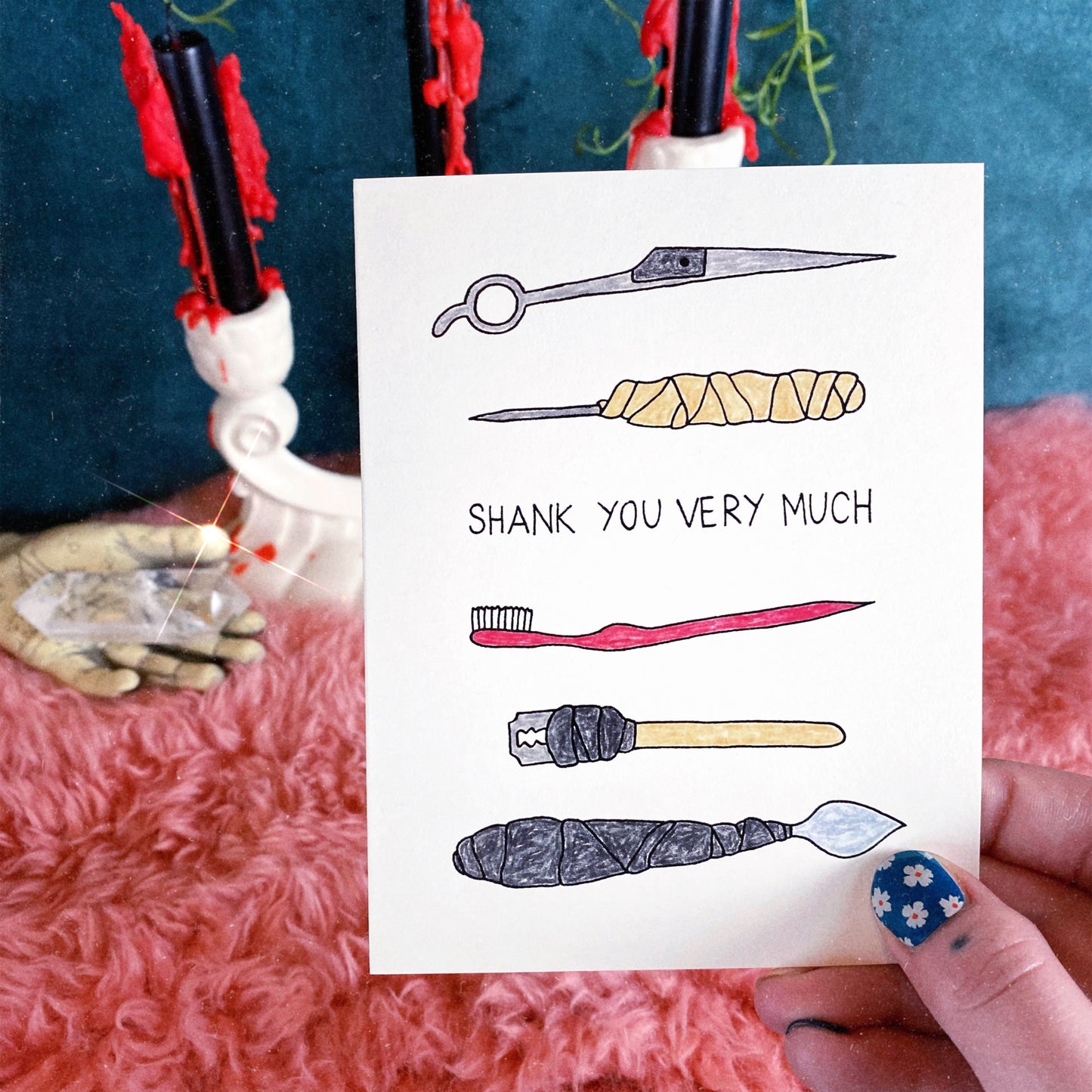 Thank You Shank You Card