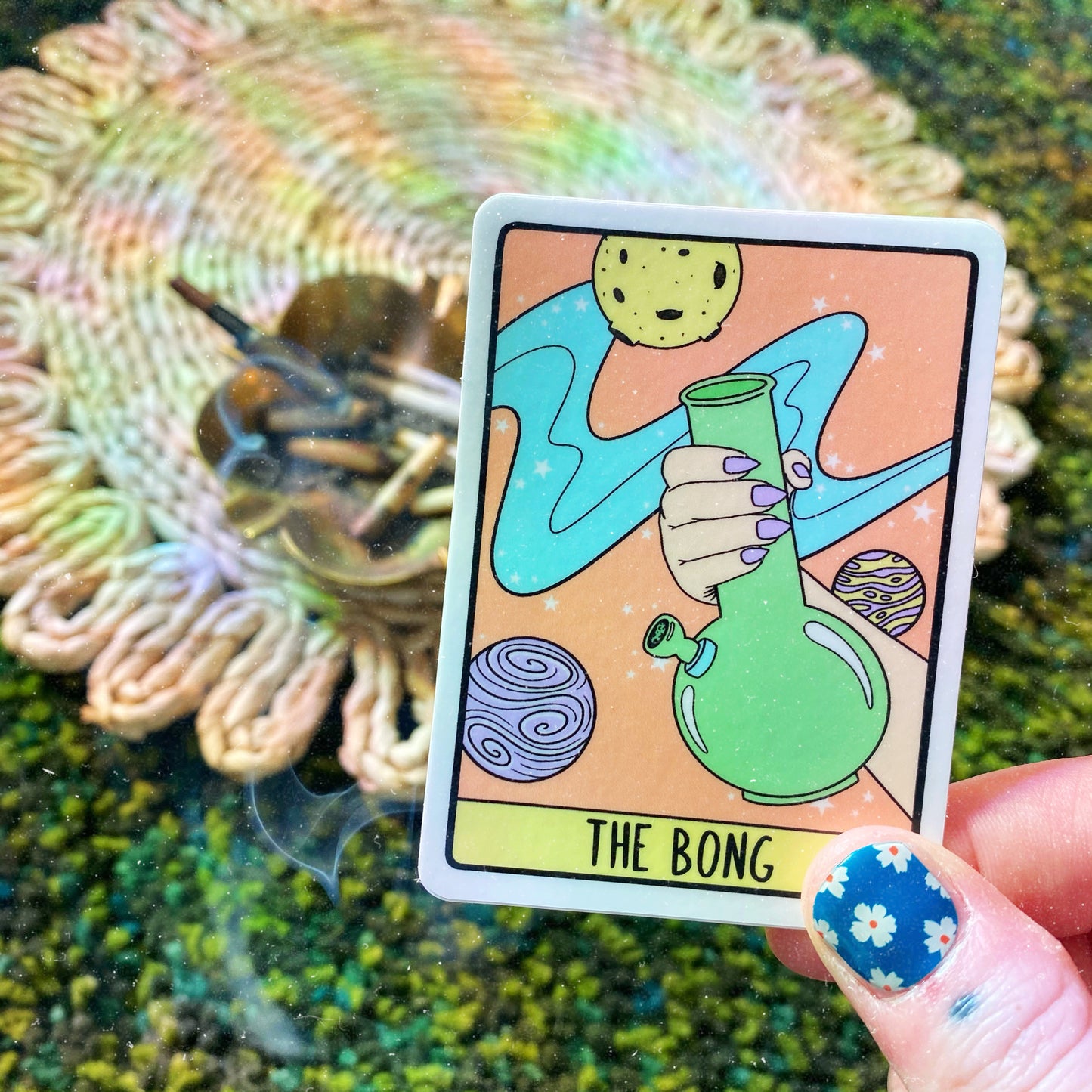 Sticker Tarot Bong