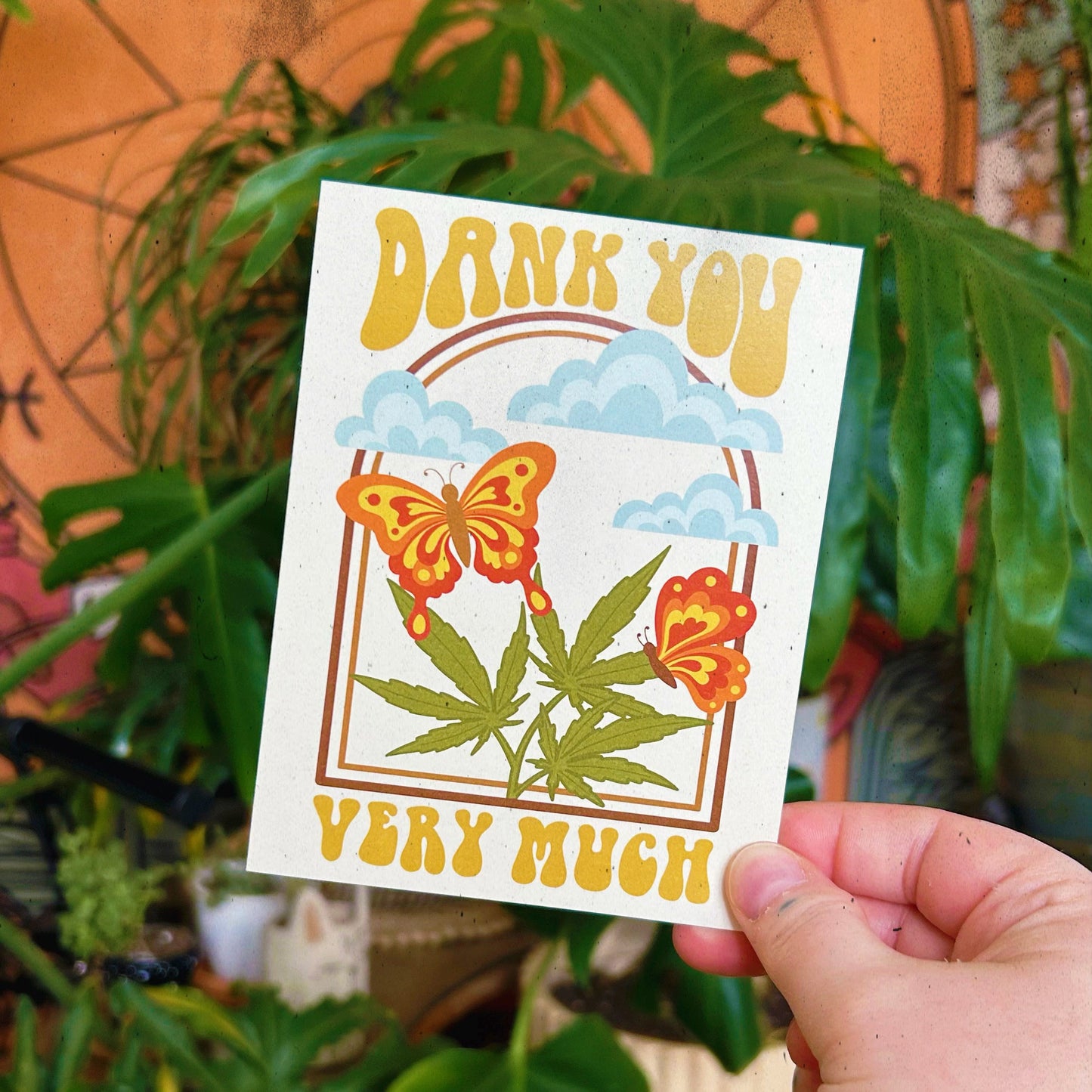 Thank You Dank You Card