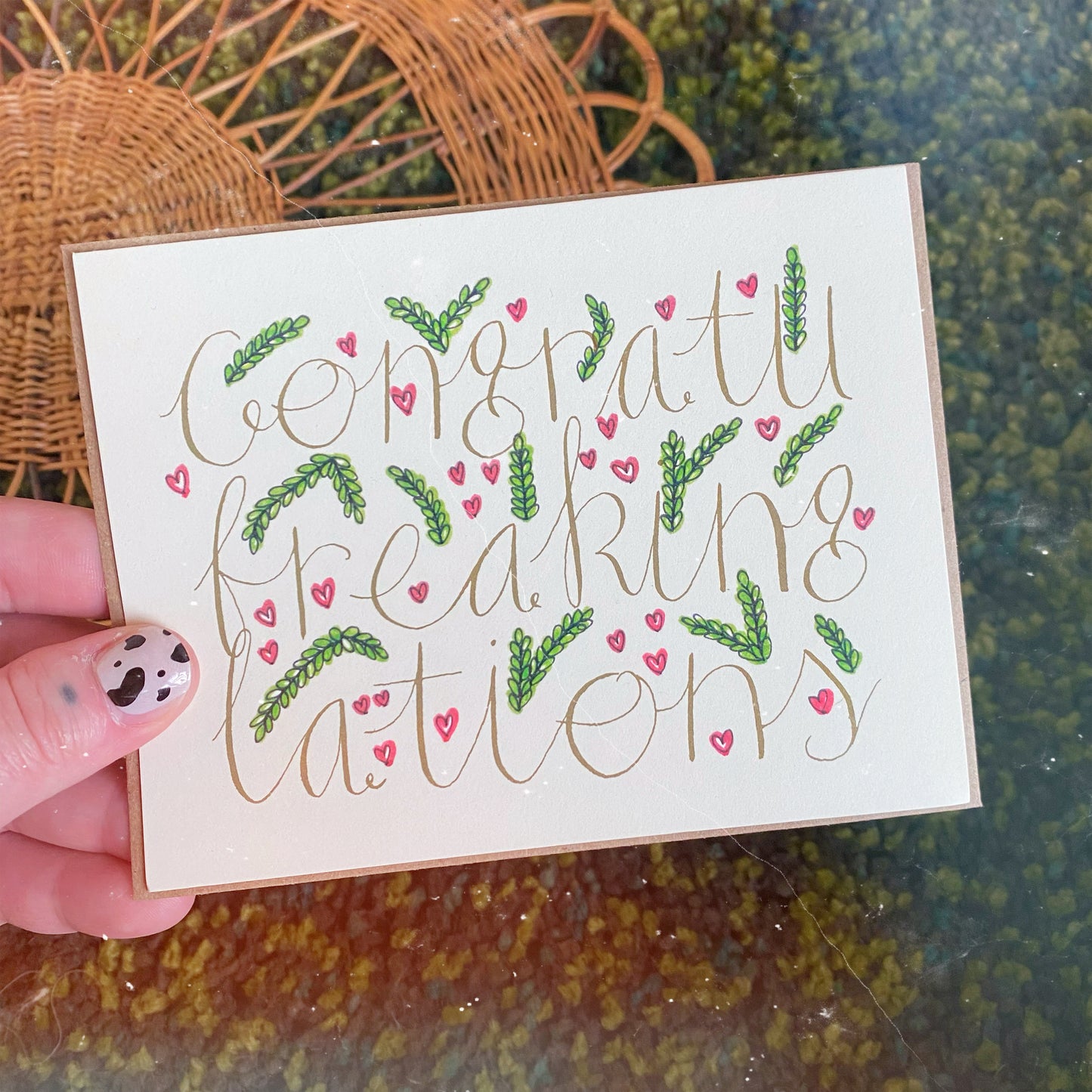 Congratu-freaking-lations Card