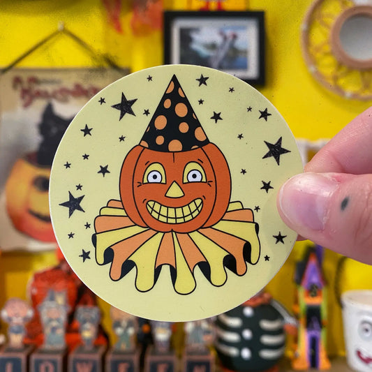 Sticker Halloween Pumpkin