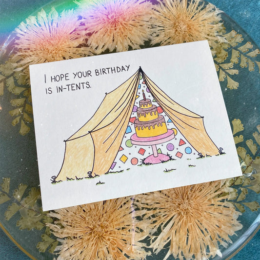 Birthday In Tents