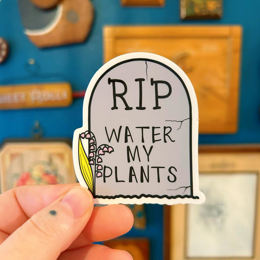 Sticker Water My Plants
