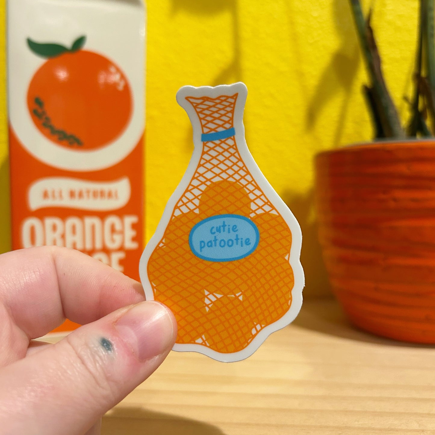 Sticker Cutie Patootie