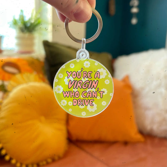 Keychain Virgin Who Can’t Drive