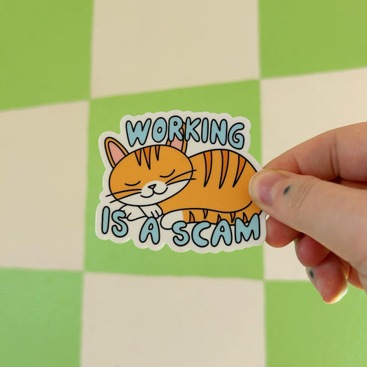 Sticker Working is a Scam