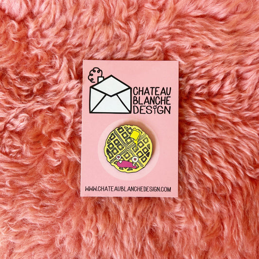 Enamel Pin Waffle