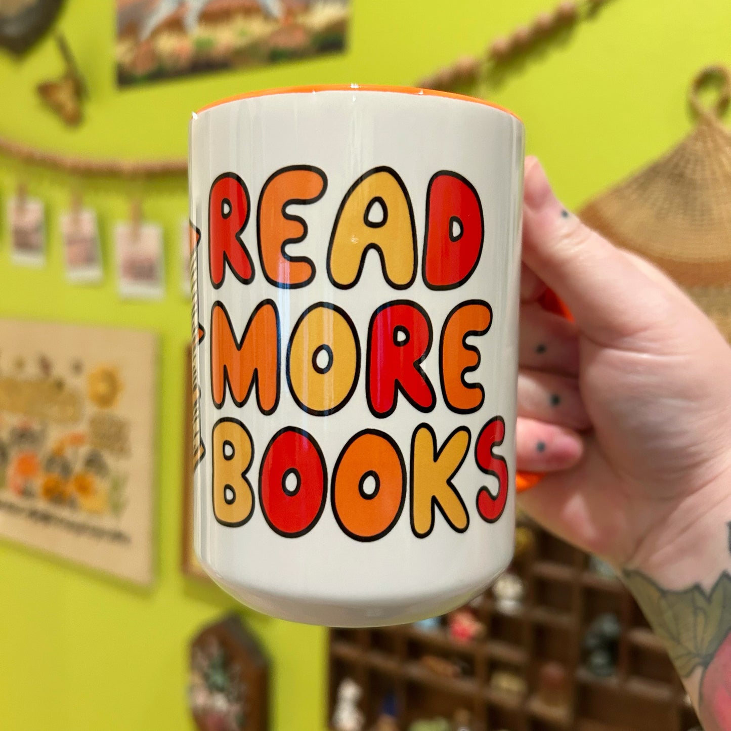 Coffee Mug Read More Books