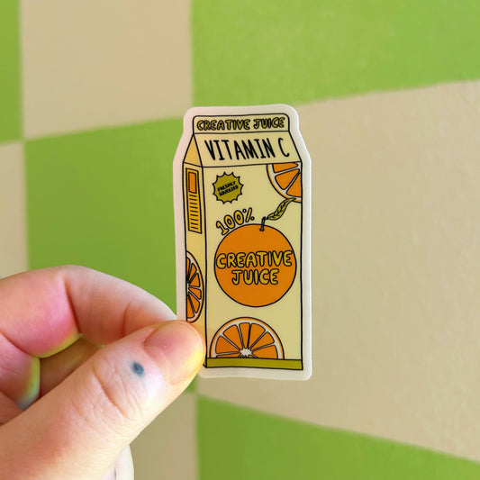 Sticker Creative Juice