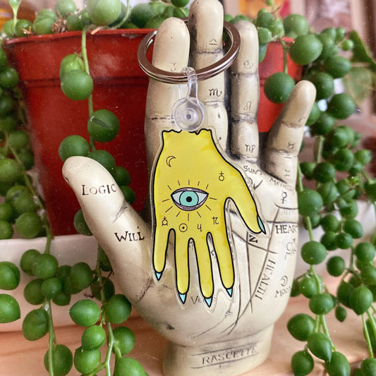 Keychain Witchy Hand