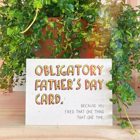Father’s Day Obligatory Card