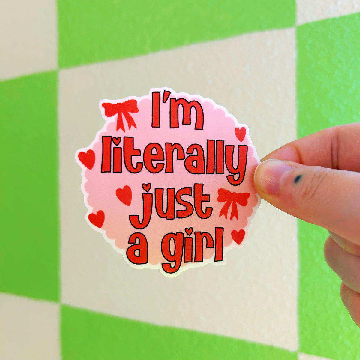 Sticker Just a Girl