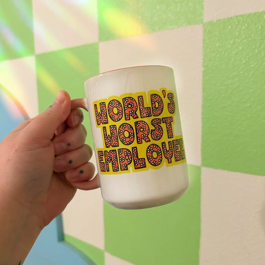Coffee Mug World’s Worst Employee