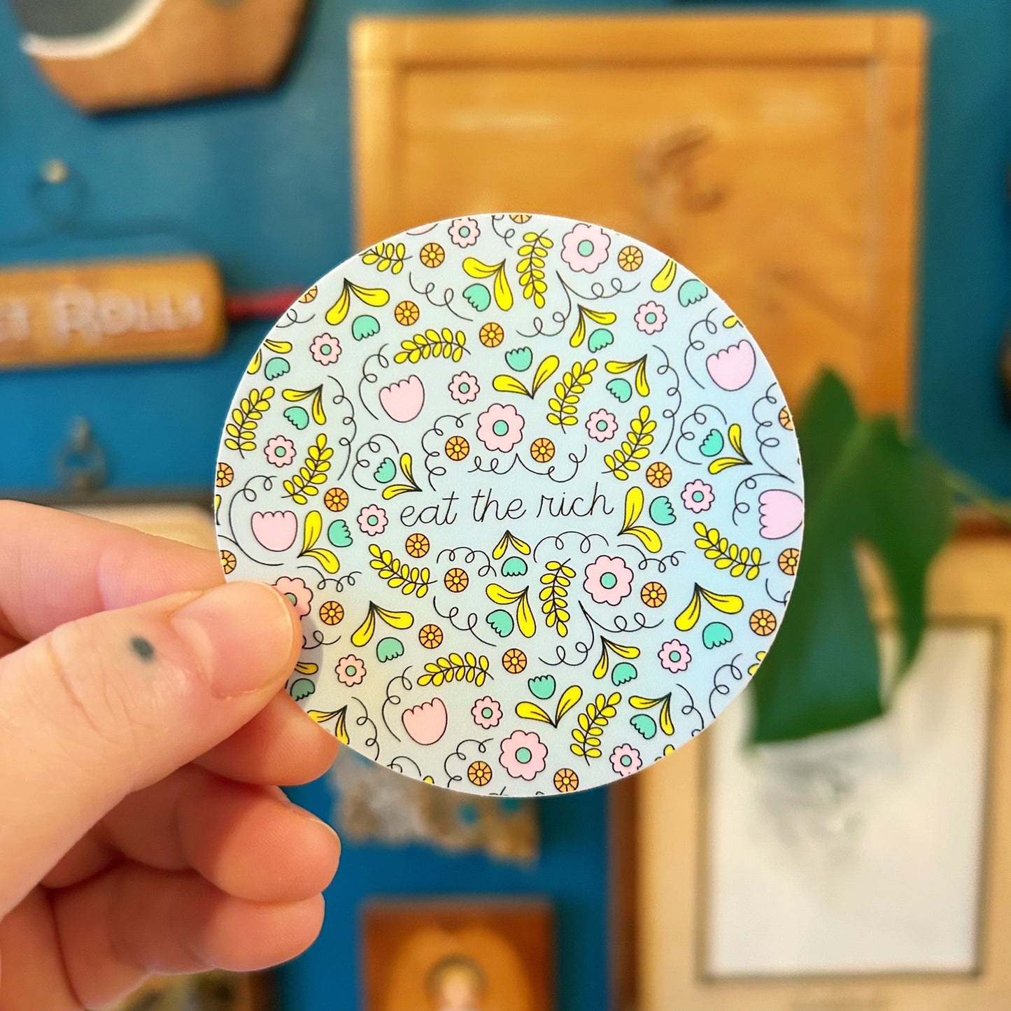 Sticker Eat the Rich