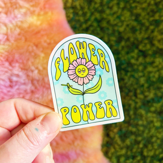 Sticker Flower Power