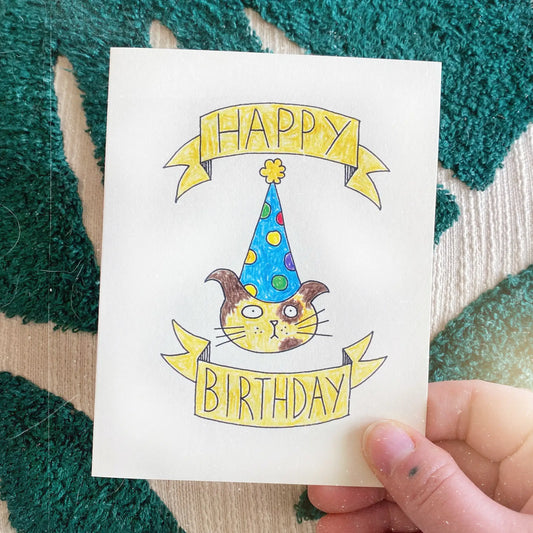 Birthday Cat