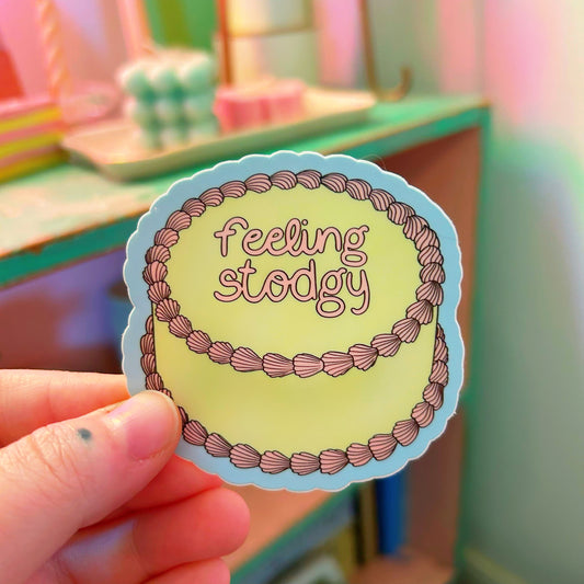 Sticker Feeling Stodgy