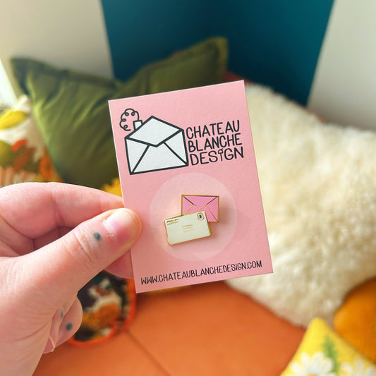 Enamel Pin Letter