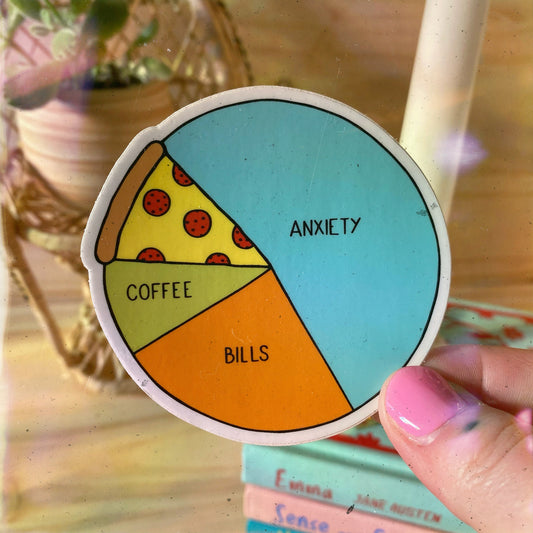 Sticker Pie Chart