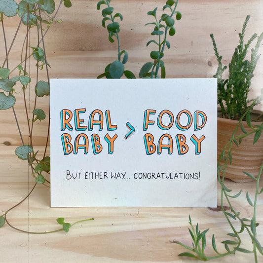 Real Baby vs Food Baby