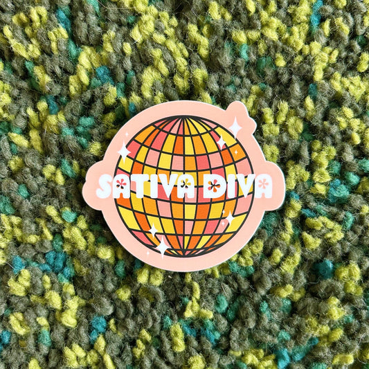 Sticker Sativa Diva