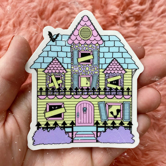 Sticker Spooky House #1