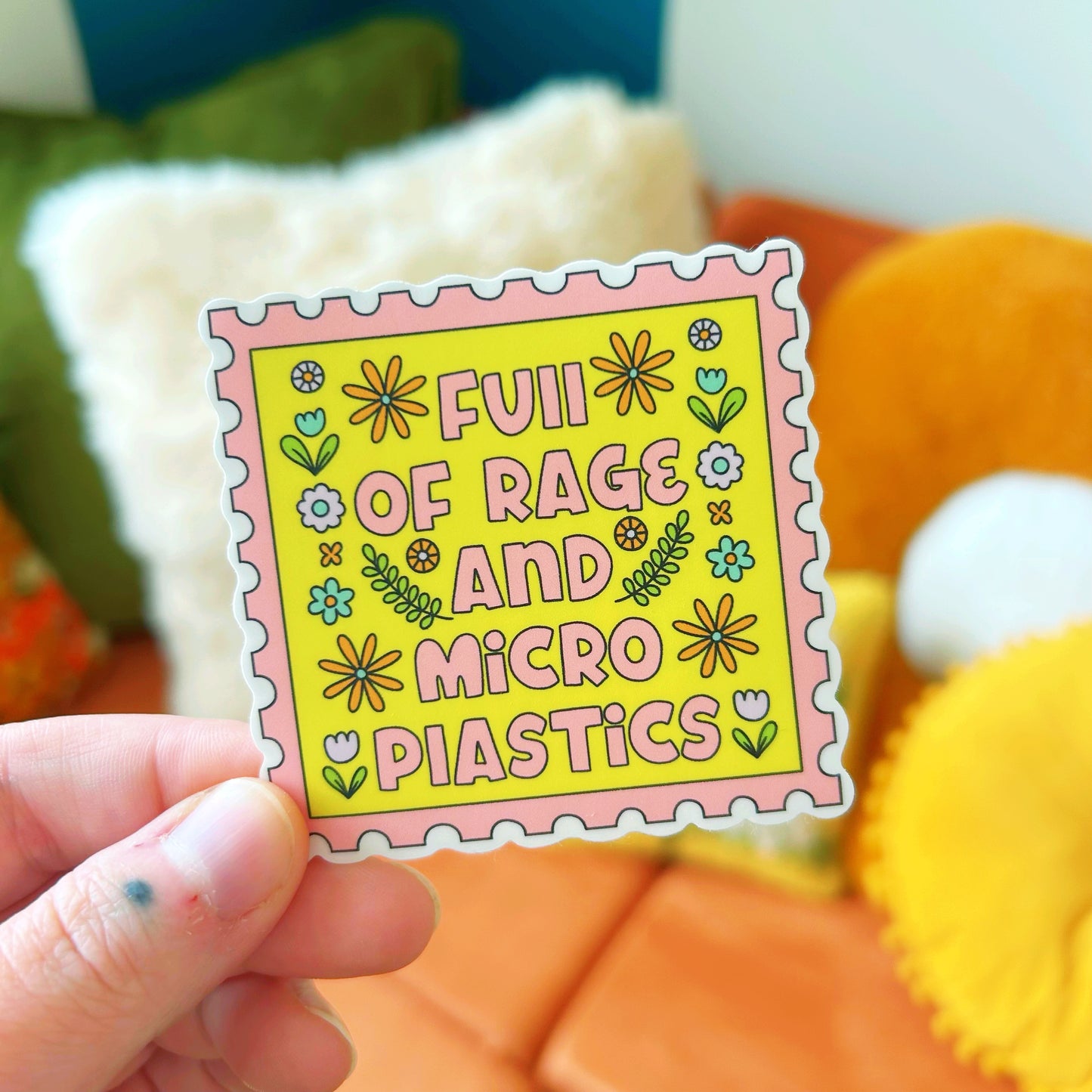 Sticker Rage & Microplastics