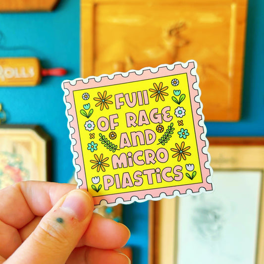 Sticker Rage & Microplastics